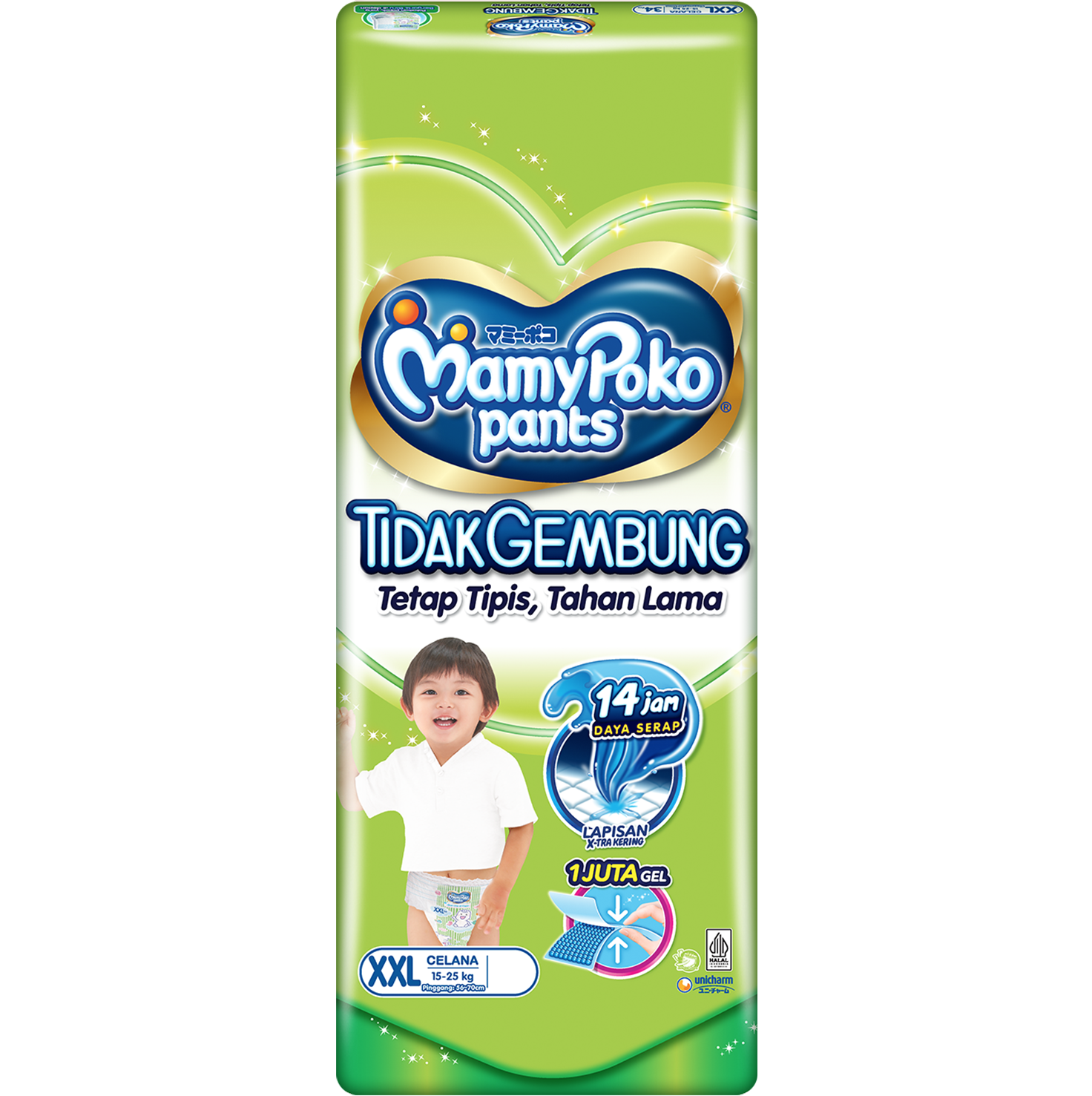 MamyPoko Pants Xtra Kering Slim XL 